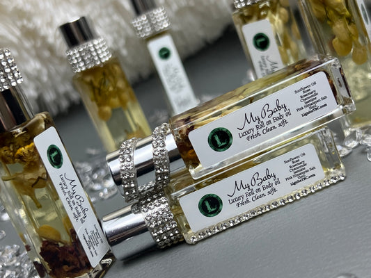 “My Baby” Luxury Roll On Body Oil 10mL